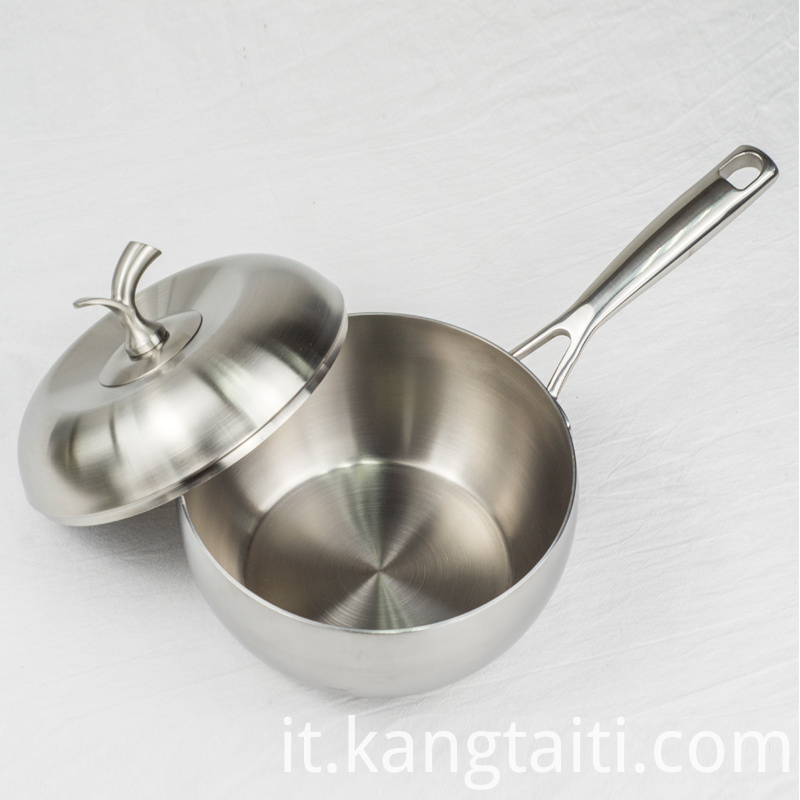 Pentola per latte in puro titanio Pot Pure Titanium Milk Pot